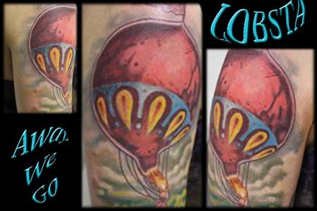 Tattoos - Hot Air Balloon - 130935